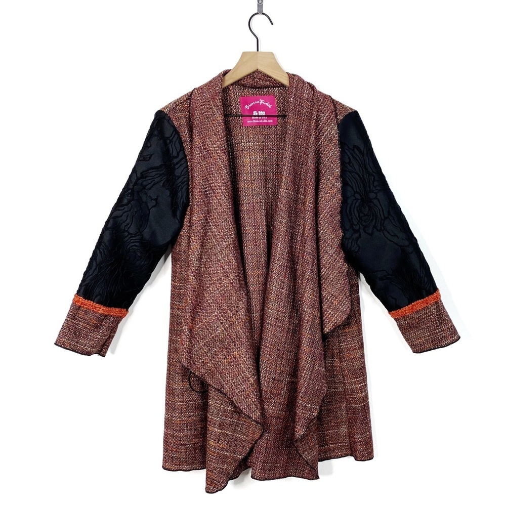 Bianca Zidik Handmade Open Draped Cardigan Duster